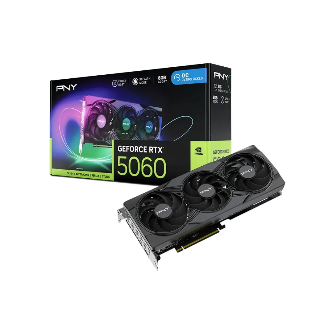 Pny Geforce Rtx™ 5060 8Gb Triple Fan Oc 1