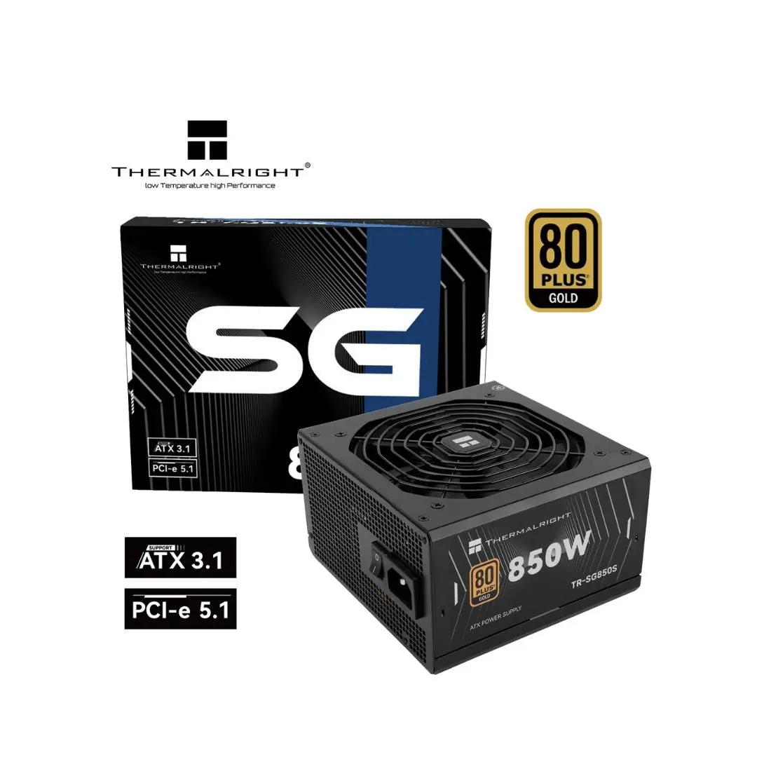 Thermalright Sg850s 850W 80+ Gold Power Supply, Black 1