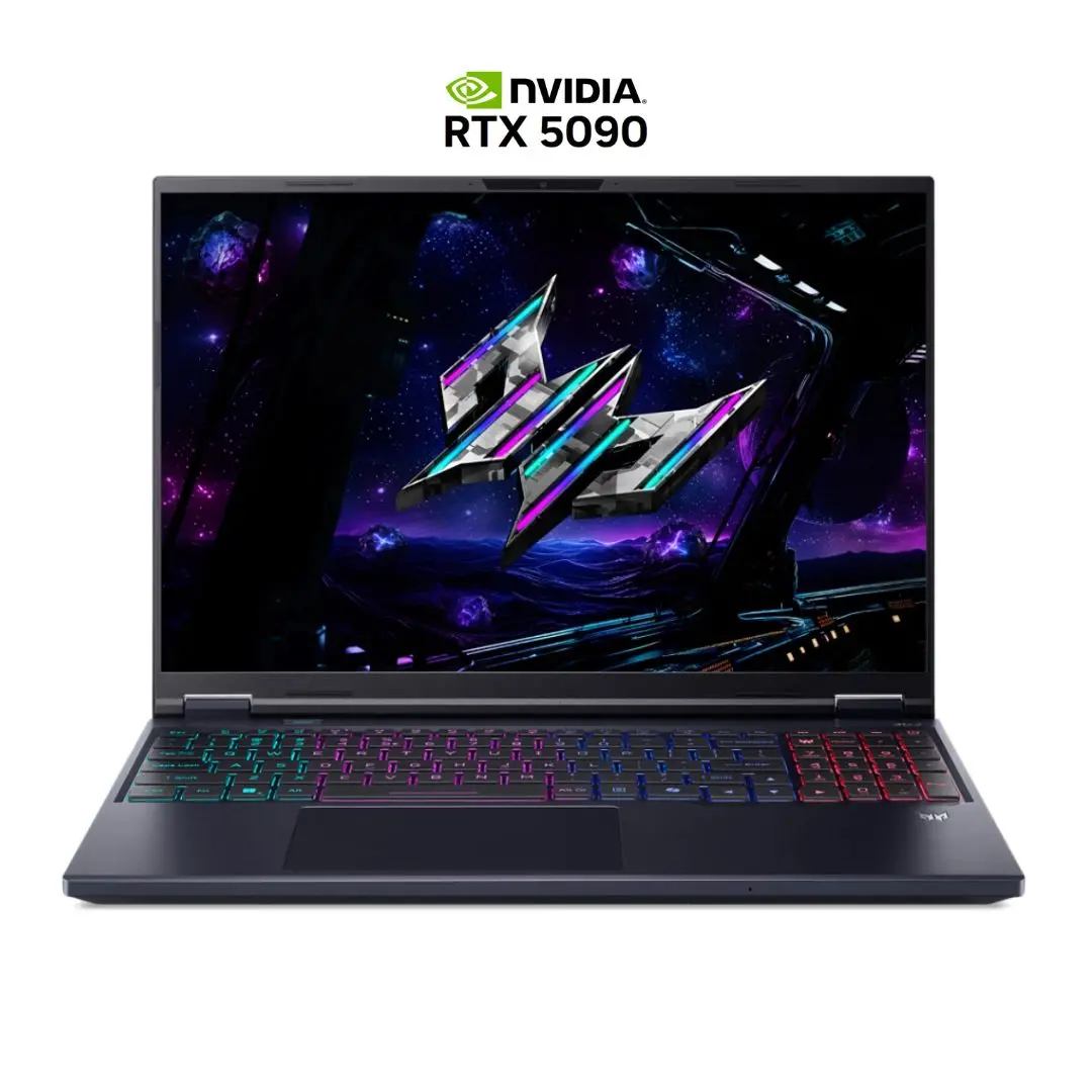 Acer Predator Helios 16 Ai Ph16-73-92V4, Intel Ultra 9-275Hx, Ram 16Gb, Ssd 1Tb, Nvidia Rtx 5090 24Gb, 16.0 Inch Wqxga Oled 240Hz, Black 1