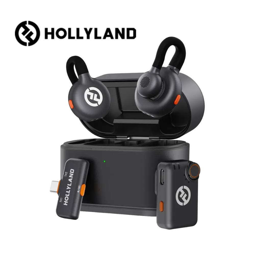 Hollyland Lark M2s Wireless Microphone – Mini Combo 1