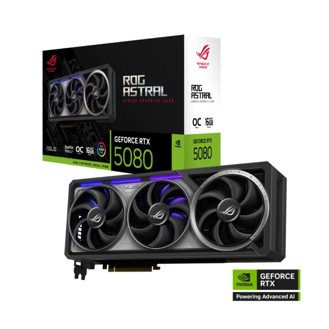 Asus Rog Astral Geforce Rtx™ 5080 16Gb Gddr7 Oc Edition 1