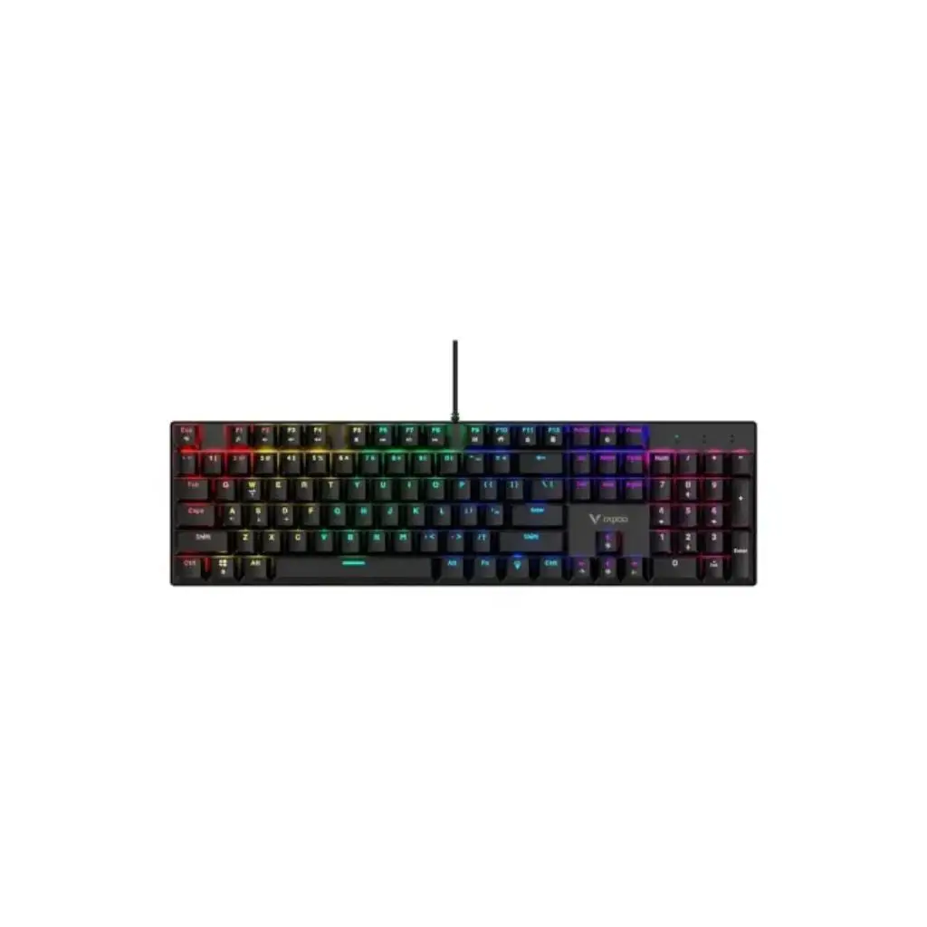 Rapoo Gk500 Wired Mechanical Gaming Keyboard - Black 1