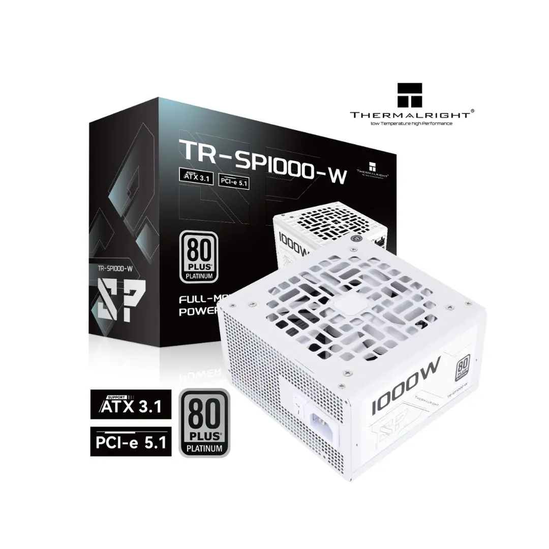 Thermalright Sp1000-W 1000W 80+ Platinum Power Supply, White 1