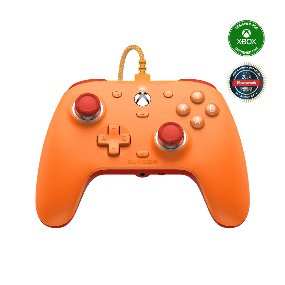 Gamesir G7 Se Xbox Wired Controller - Vibrant Orange 1