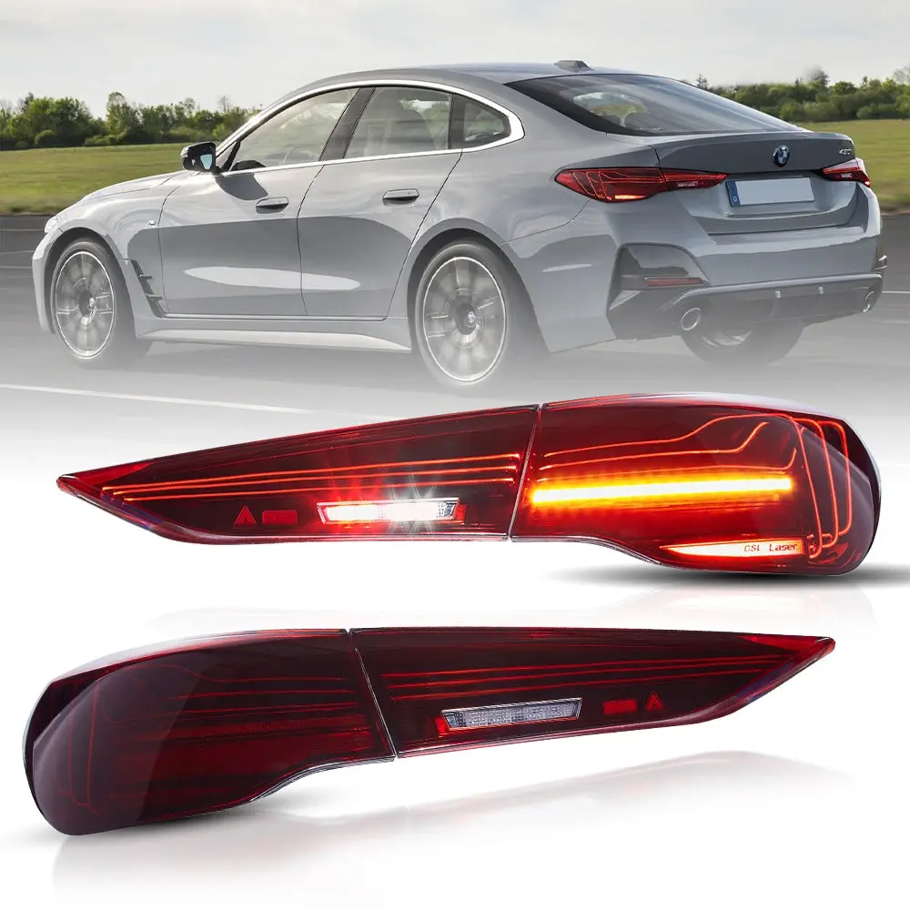 Led Laser Tail Lights Assembly For 20-Up Bmw 4 Series G22/G23/G26/G82/G83 1