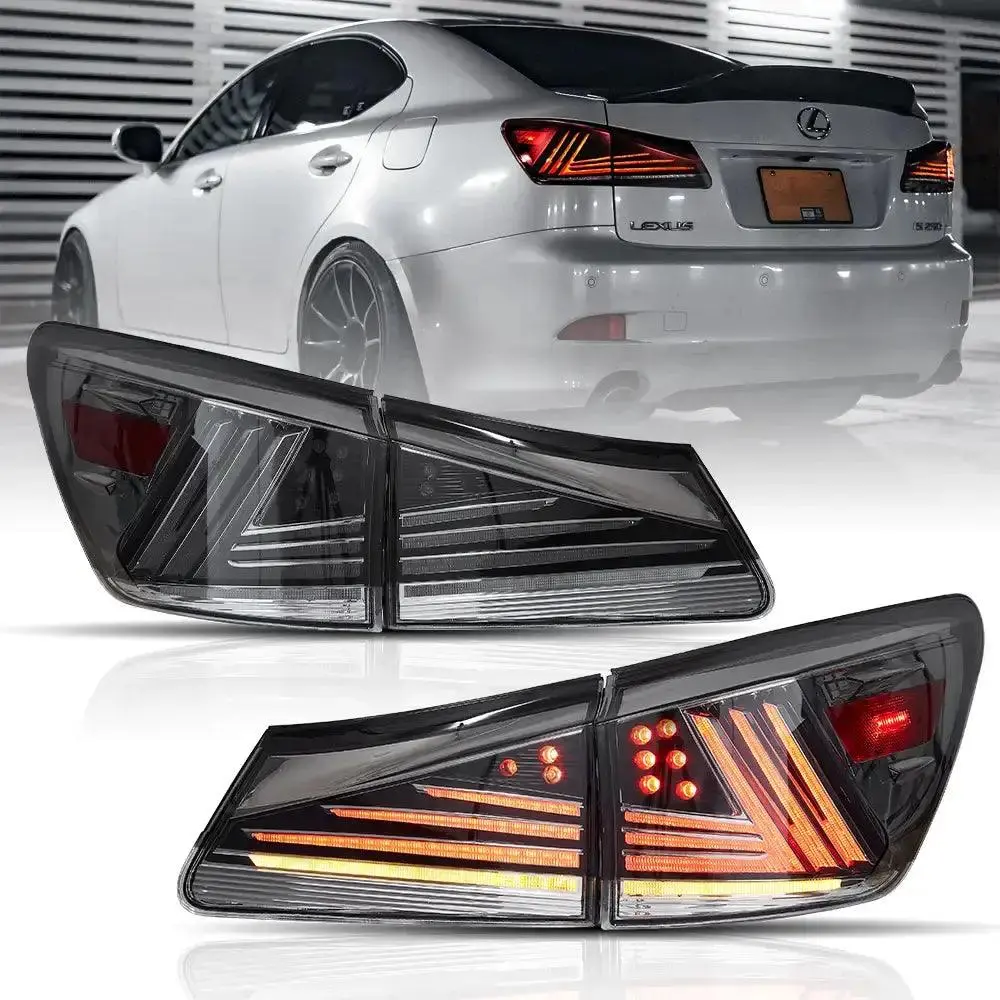 Led Tail Lights Assembly Upgraded Version For 2006-2013 Lexus Is 2Th Gen (Xe20) 1