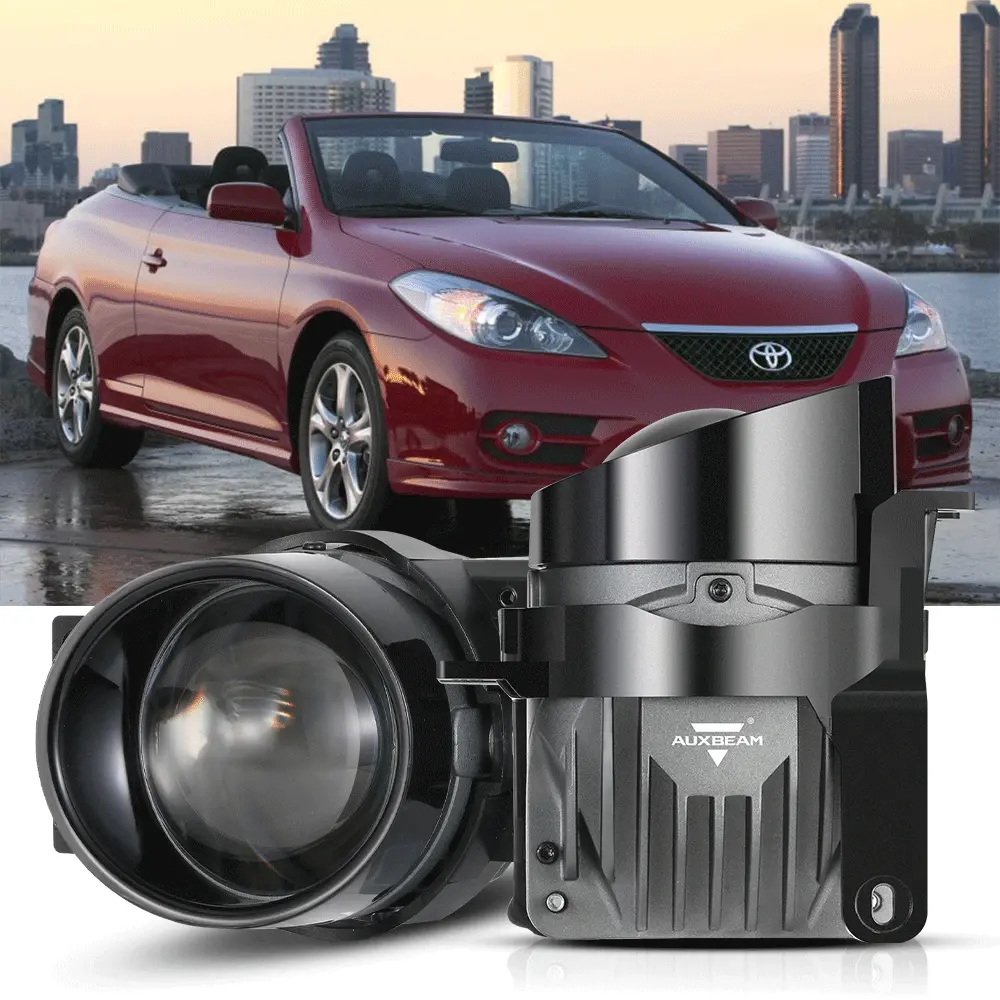 2007-2008 Toyota Solara Bi-Led Projector Lens Fog Light - 3 Inch 100W 6000K Hd Lens 1