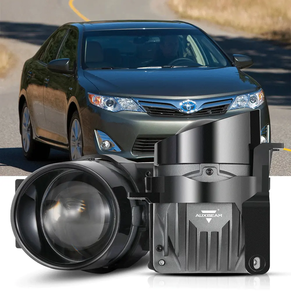 2007-2013 Toyota Camry Hybrid Bi-Led Projector Lens Fog Light - 3 Inch 100W 6000K Hd Lens 1