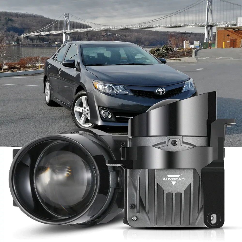 2007-2014 Toyota Camry Bi-Led Projector Lens Fog Light - 3 Inch 100W 6000K Hd Lens 1