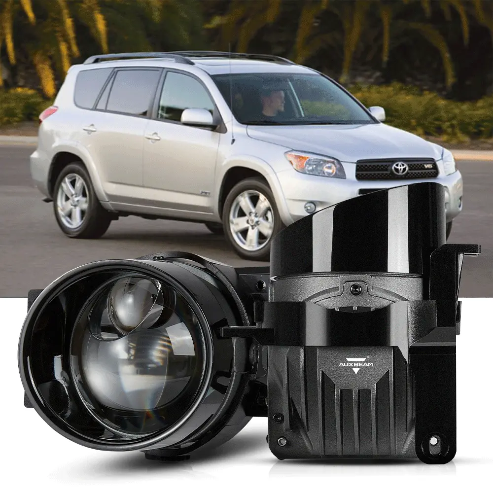 2006-2012 Toyota Rav4 Bi-Led Projector Lens Fog Light - 3 Inch 83W 6000K Hyperboloid Lens 1