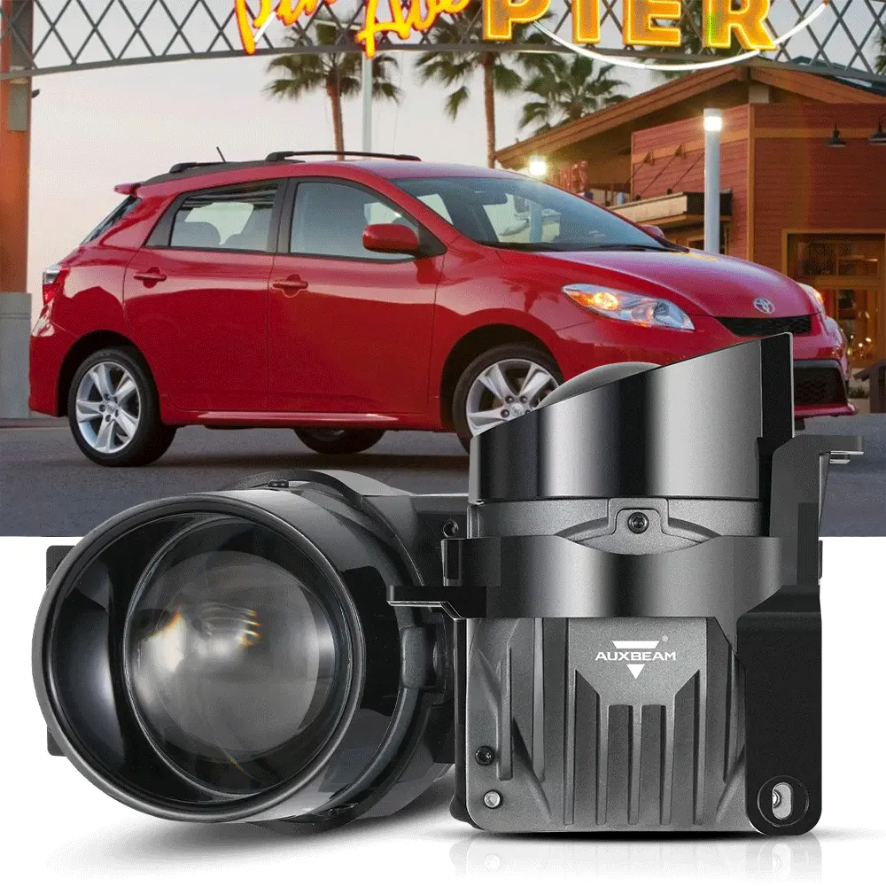 2009-2012 Toyota Matrix Bi-Led Projector Lens Fog Light - 3 Inch 100W 6000K Hd Lens 1