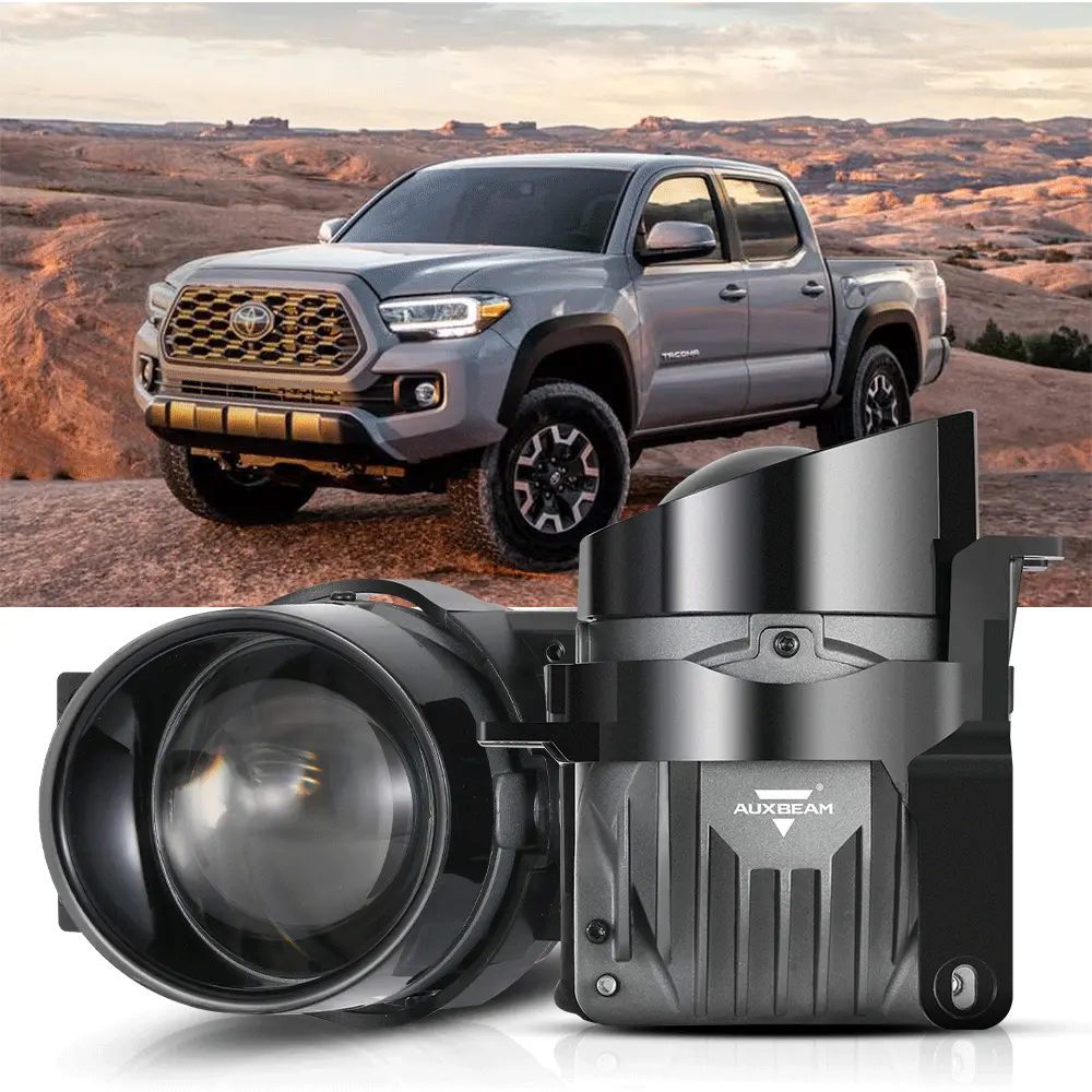 2012-2022 Toyota Tacoma Bi-Led Projector Lens Fog Light - 3 Inch 100W 6000K Hd Lens 1