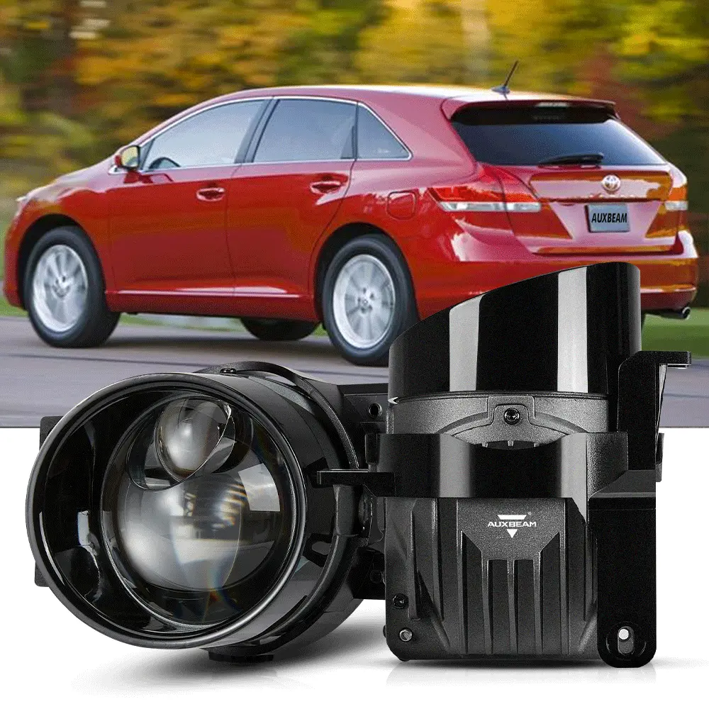 2009-2014 Toyota Venza Bi-Led Projector Lens Fog Light - 3 Inch 83W 6000K Hyperboloid Lens 1