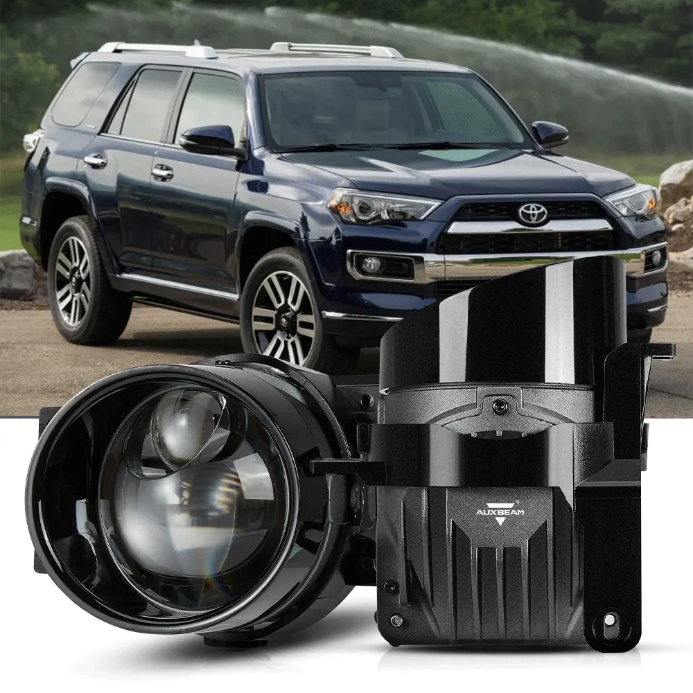 2014-2022 Toyota 4Runner Bi-Led Projector Lens Fog Light - 3 Inch 83W 6000K Hyperboloid Lens 1