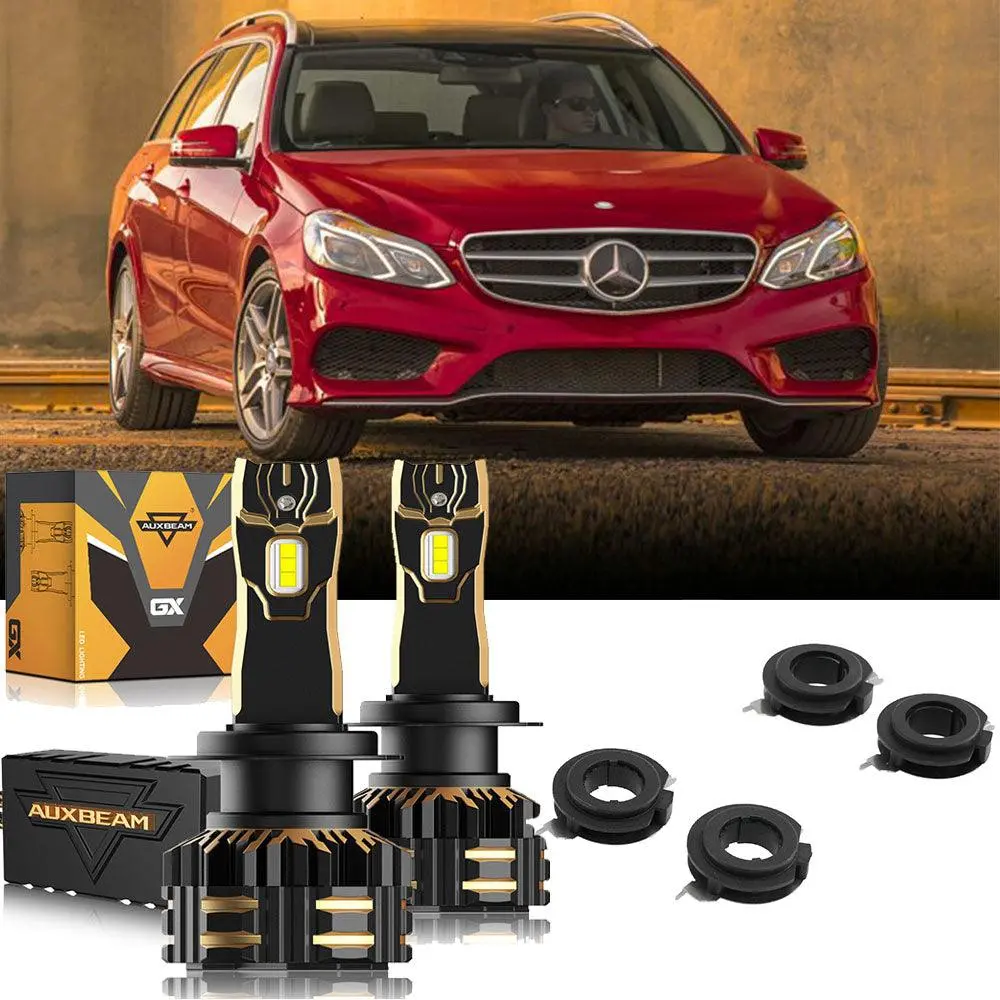 For 2015-2016 Mercedes Benz E350 H7 Led Headlight Bulbs 1