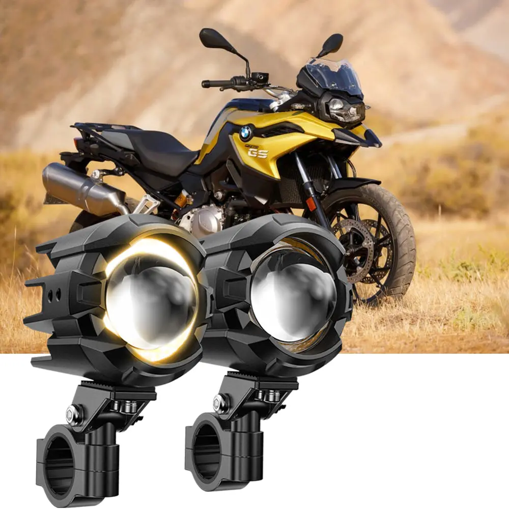 2018 Bmw F 750 Gs Motorcycle Led Spotlight Light 3+5 Light Modes 1