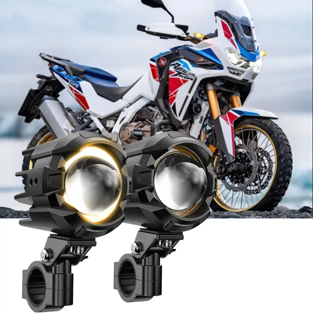 2022 Honda Africa Twin Adventure Sports Motorcycle Led Spotlight Light 3+5 Light Modes 1