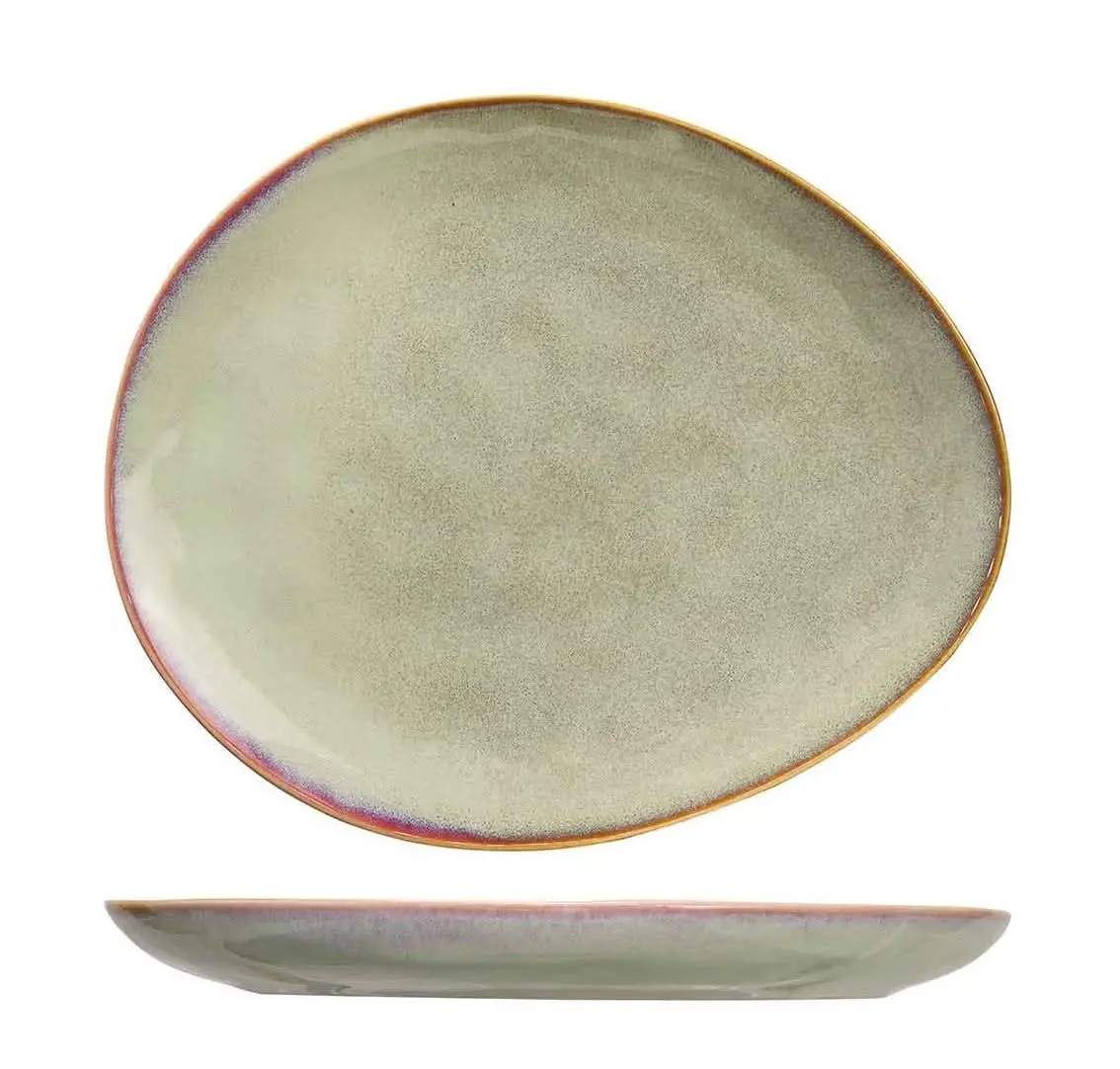 Cosy & Trendy Ontbijtborden / Dessertborden Trentino 20.5 X 17 Cm - 4 Stuks 1