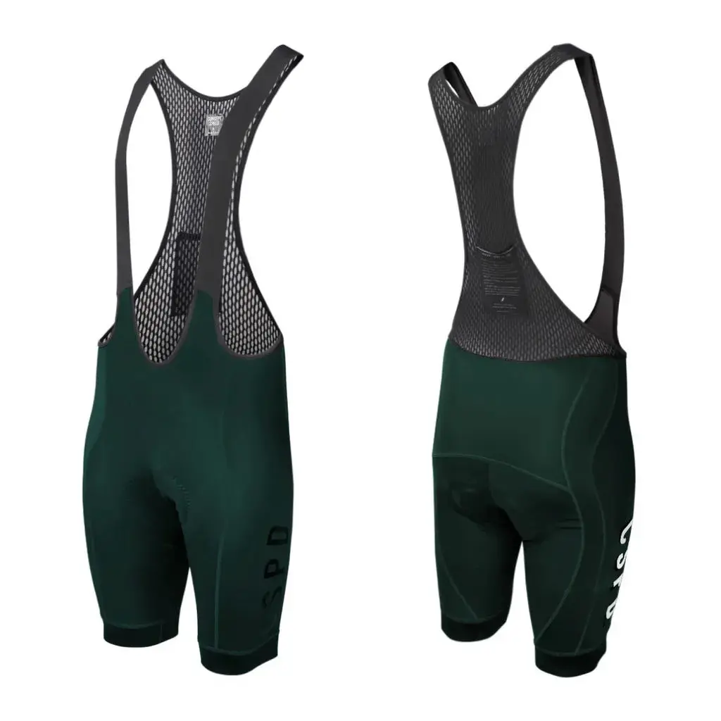 Cspd Original Dark Green Men Bib Short 1