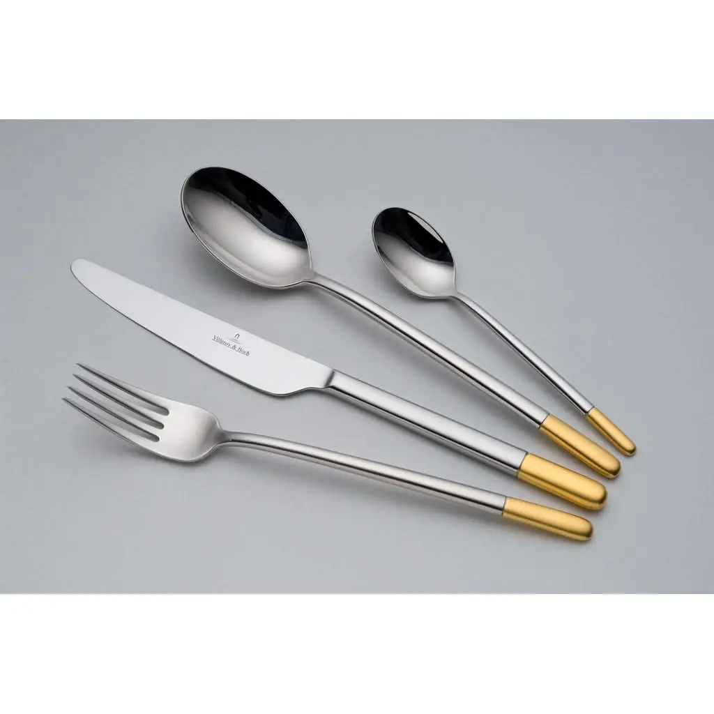 Villeroy & Boch Bestekset Ella - 113-Delig / 12 Personen - Verguld 2