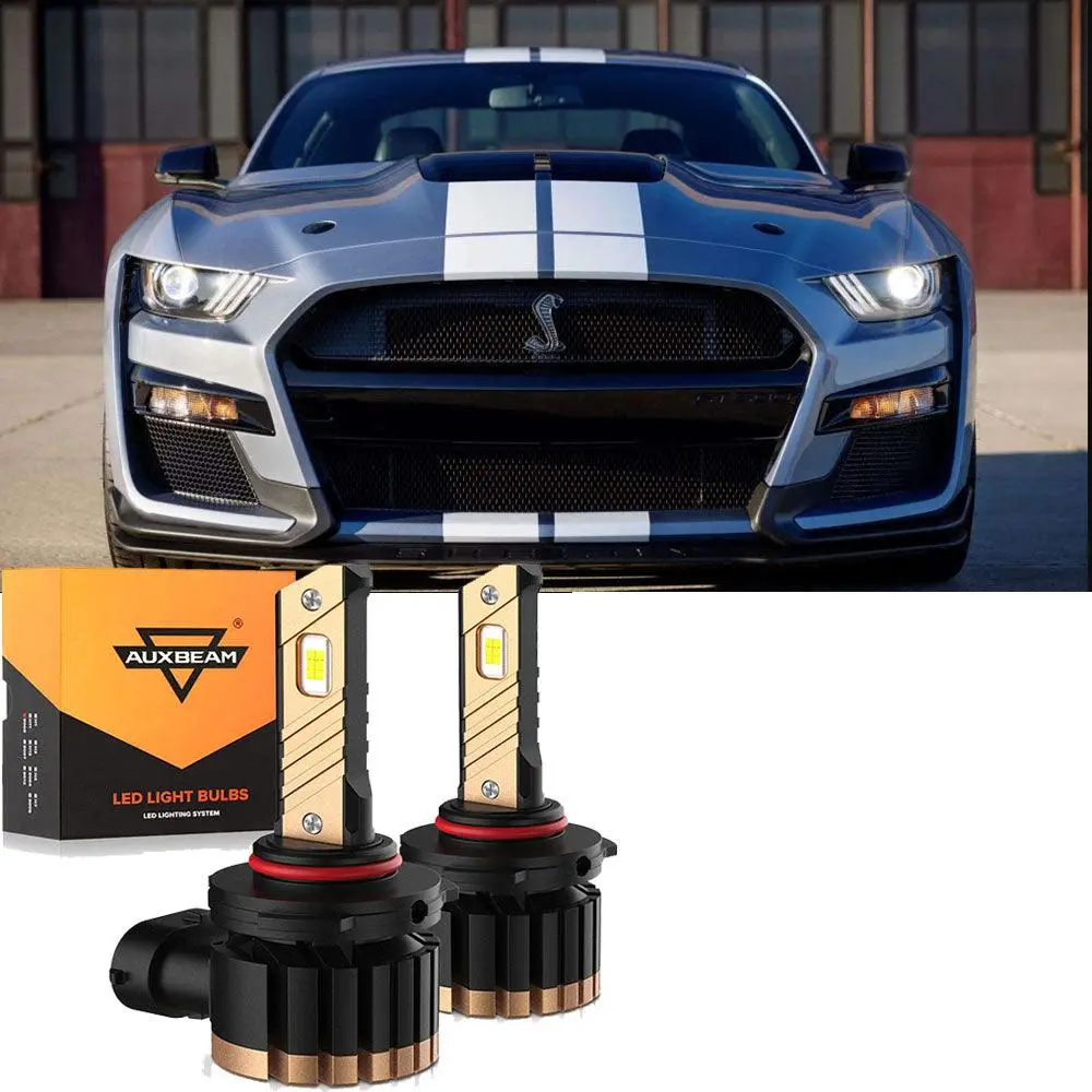 For 2008-2012 Ford Mustang Gt H10 Led Fog Light/Drl Bulbs 1