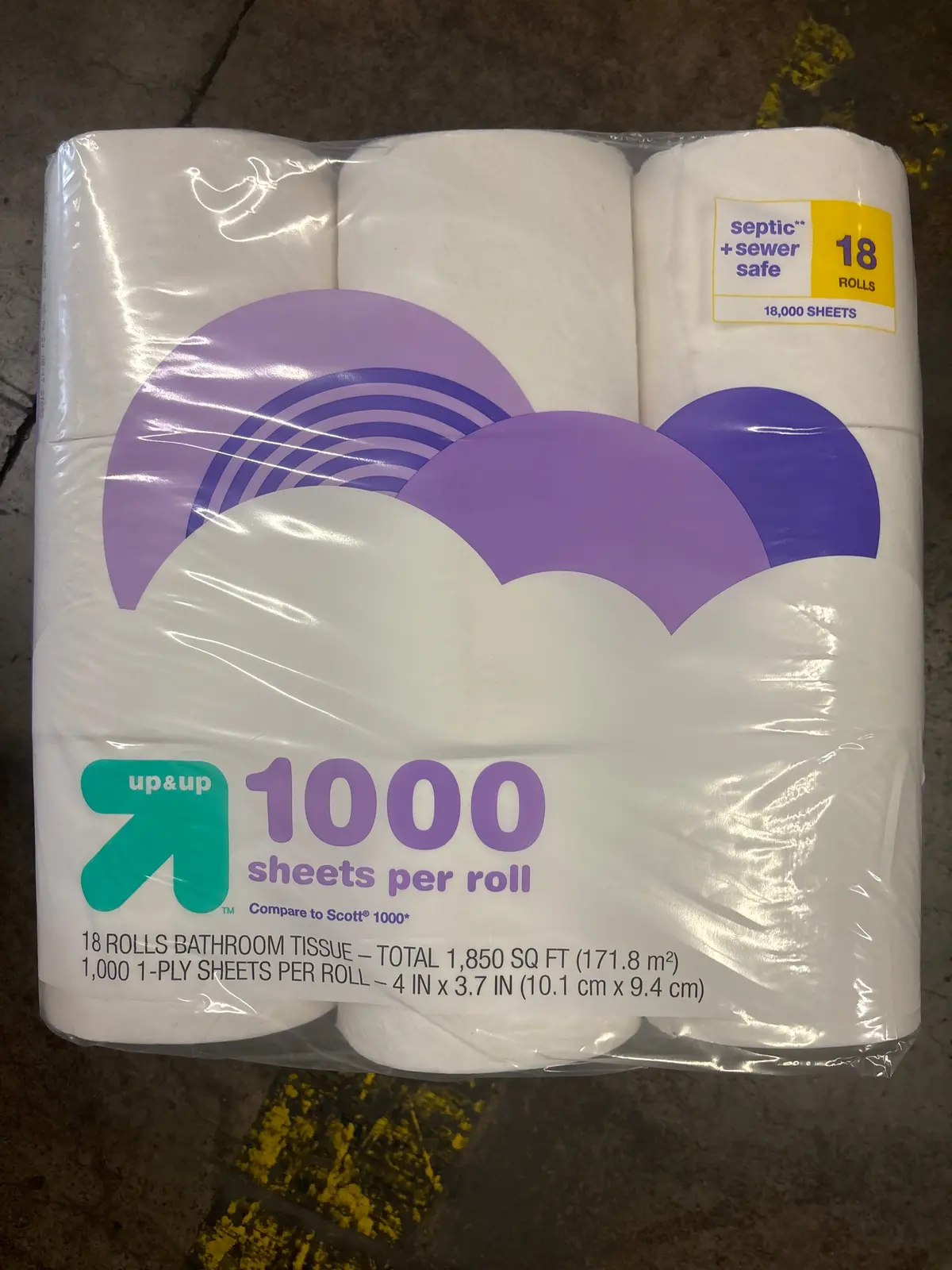18 Rolls Bath Tissue 1