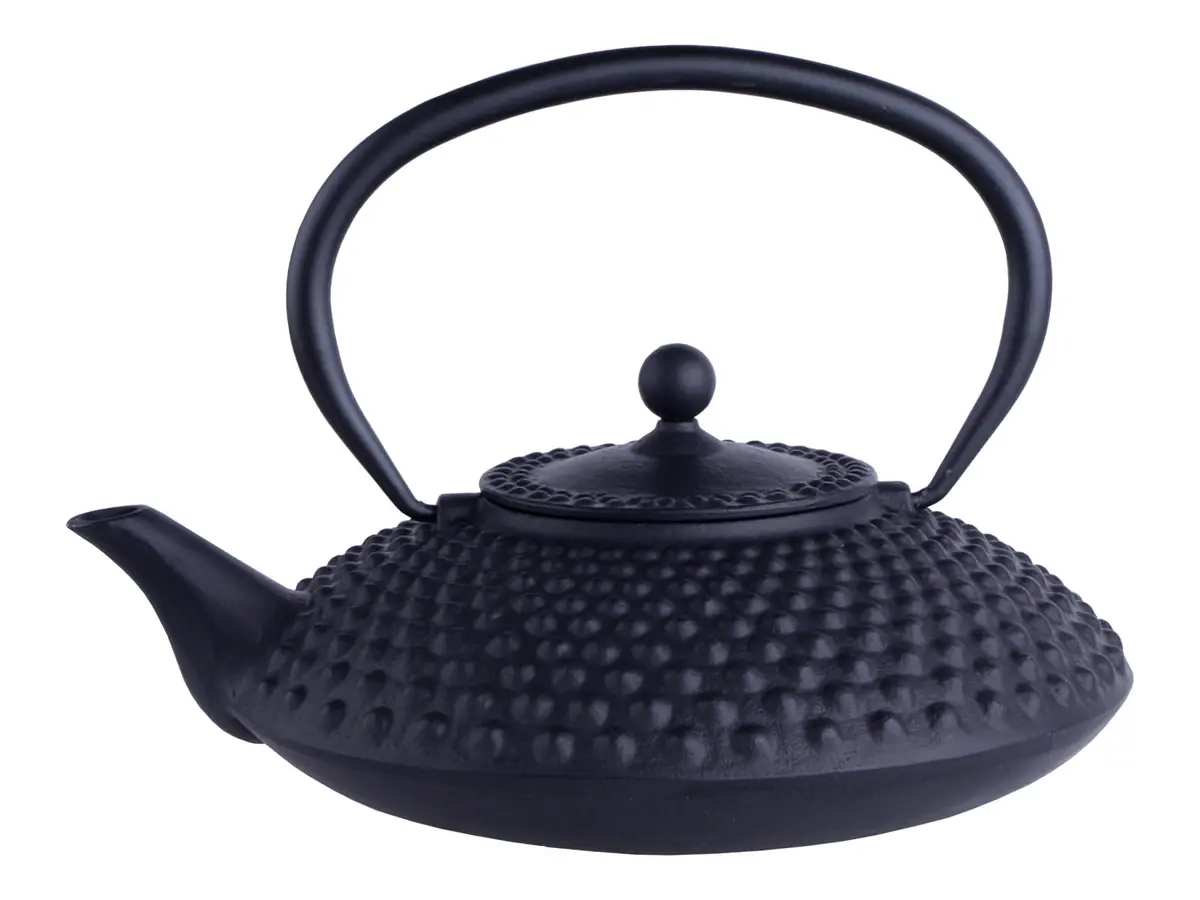 Cookinglife Theepot - Gietijzer - Zwart - 1 Liter 1