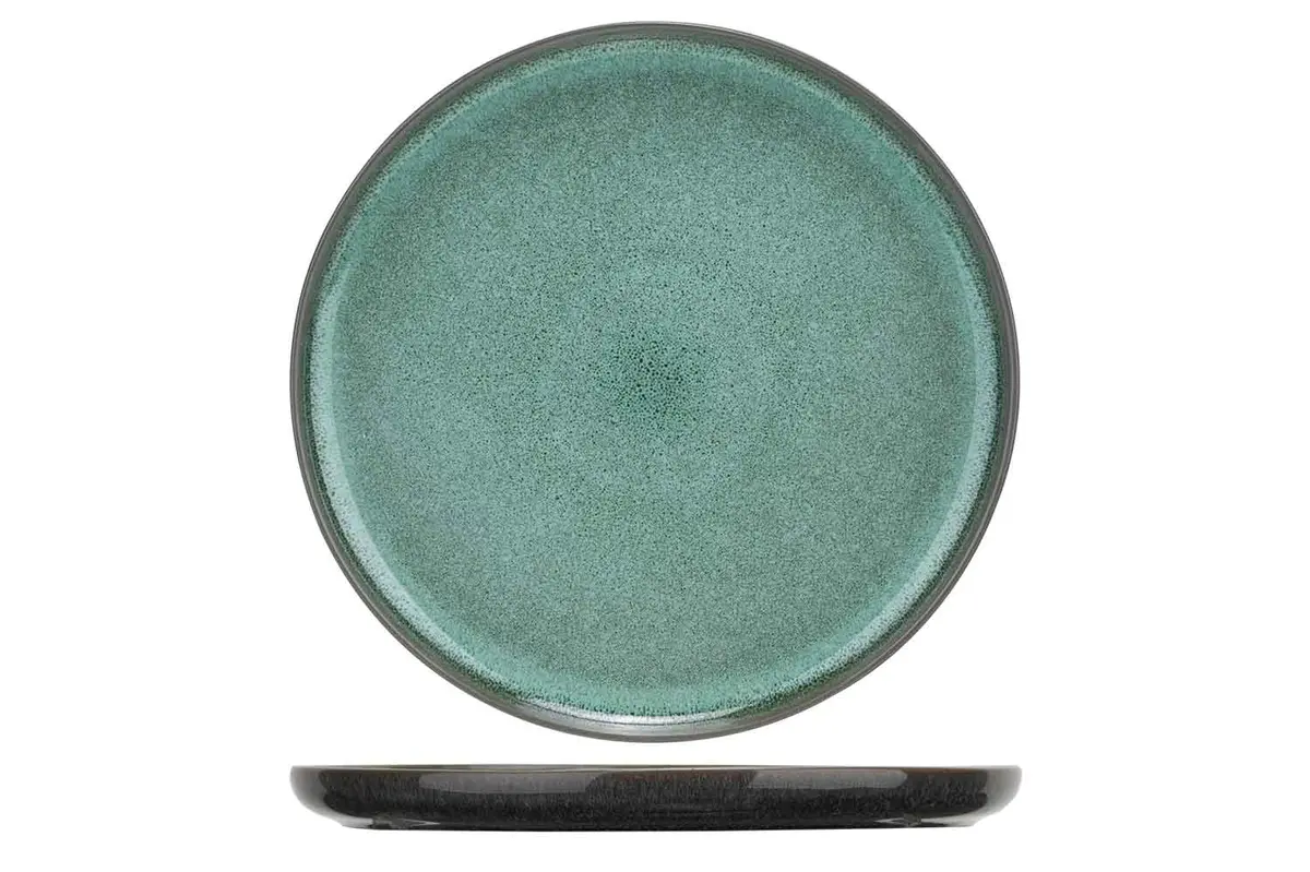 Cosy & Trendy Ontbijtborden / Dessertborden Lerida Meadow Groen Ø 20.5 Cm - 4 Stuks 1