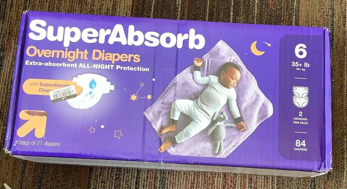Disposable Overnight Diapers Club Box - Size 4 -76Ct 1