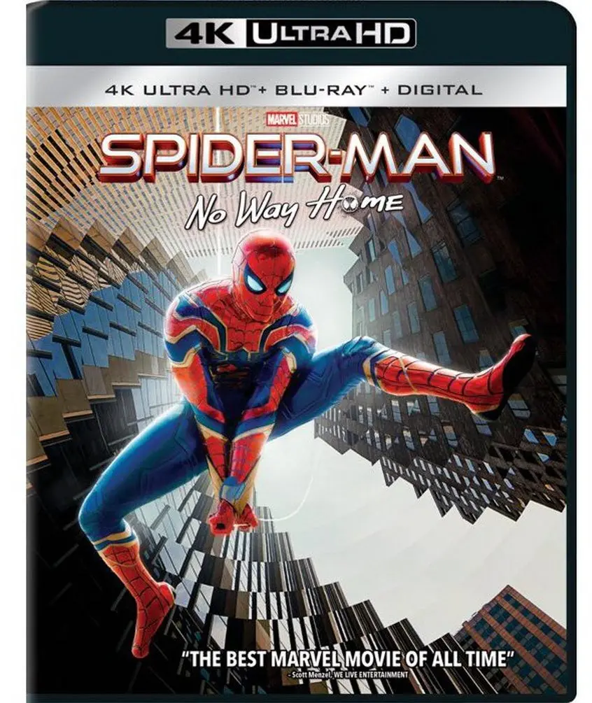 Spider-Man: No Way Home (4K/Uhd + Blu-Ray + Digital) 1