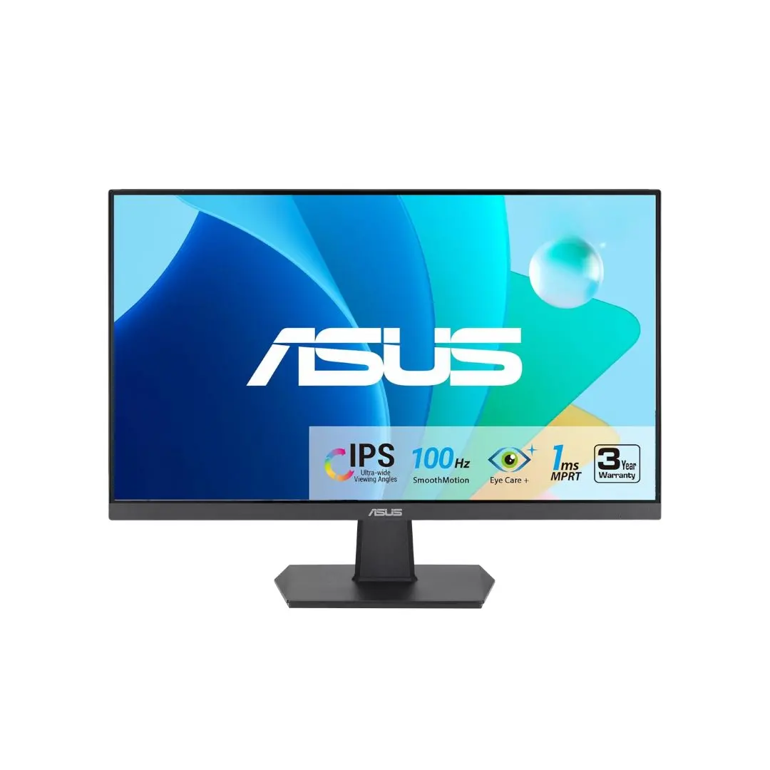 Asus 24 Va24ehf 100Hz 1Ms Fhd (1920X1080p) Flat Ips  Monitor 1