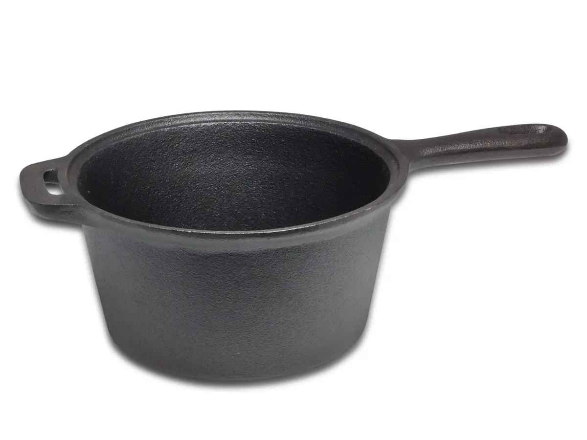 Blackwell Sauspan Gietijzer / Steelpan Ø 18 Cm - 1.5 Liter - Zonder Anti-Aanbaklaag 1