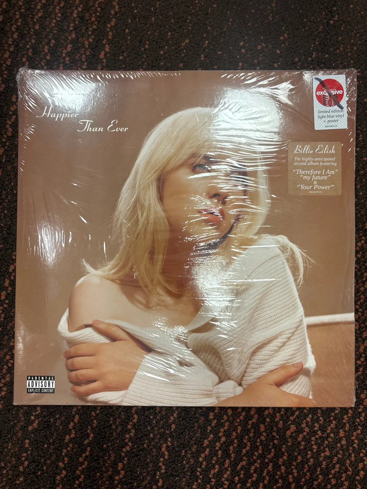 Billie Eilish- Happier Than Ever (Vinyl) Sealed 1