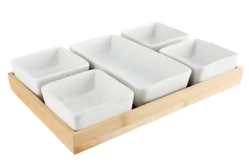Cosy & Trendy Borrelplank Met 5 Cups 1