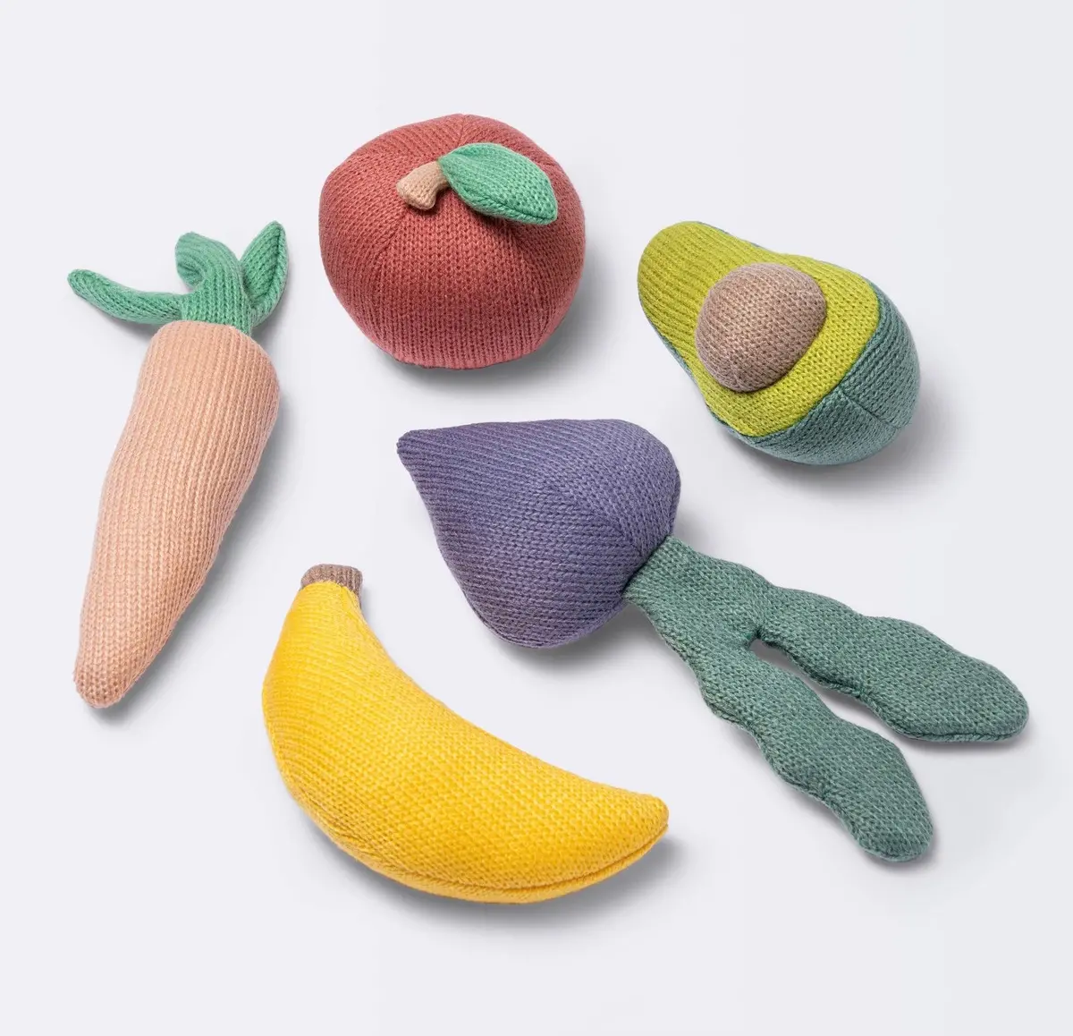 Fruit And Veggie Soft Toy Set 1