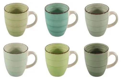 Cookinglife Mokken Delice Groen 350 Ml - 6 Stuks 1