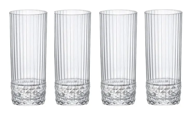 Bormioli Rocco Longdrinkglazen America 20'S - 400 Ml - 4 Stuks 1