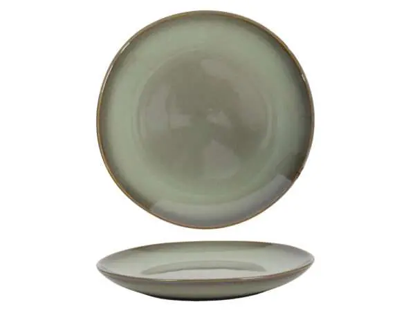 Cookinglife Ontbijtborden / Dessertborden Sabi Groen Ø 21 Cm - 6 Stuks 1