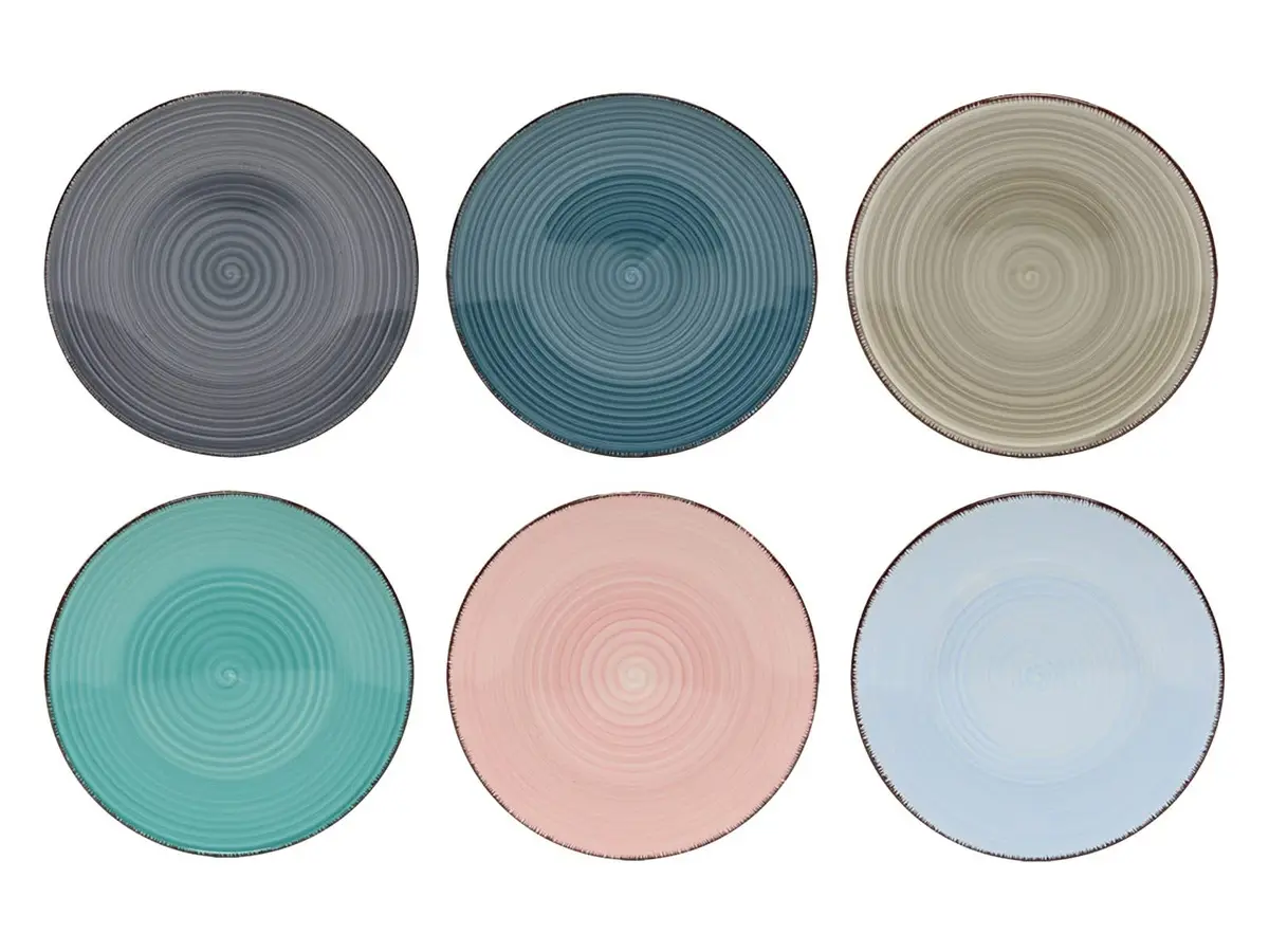 Studio Tavola Ontbijtborden / Dessertborden Barbados Ø 20 Cm - 6 Stuks 1