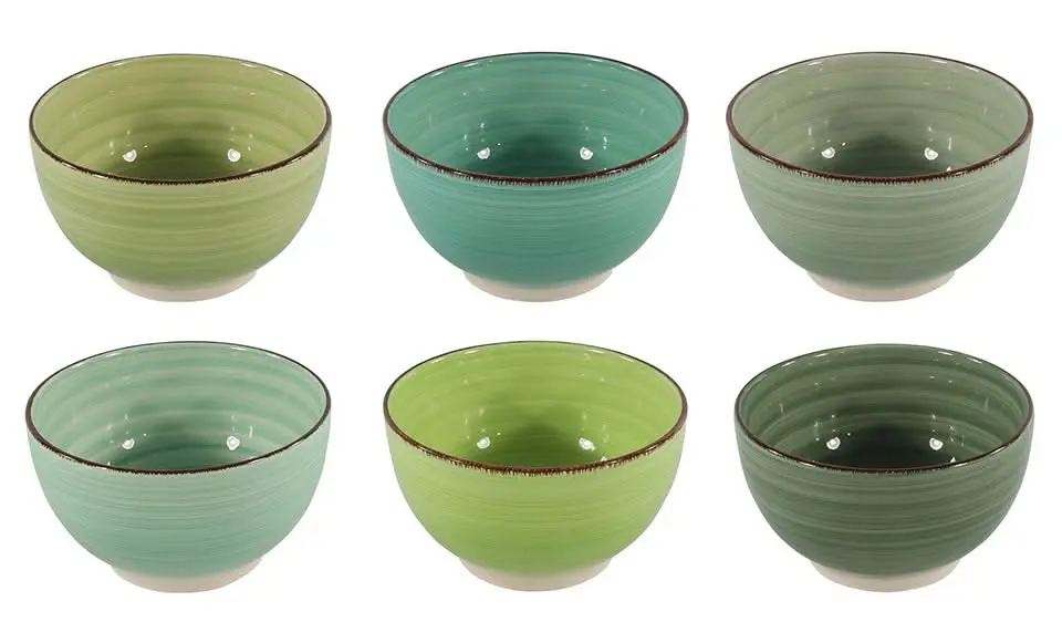 Cookinglife Soepkommen / Kommen Delice Groen Ø 14 Cm - 6 Stuks 1