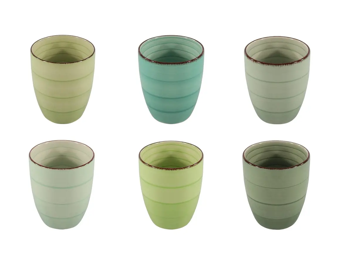 Cookinglife Bekers Delice Groen 350 Ml - 6 Stuks 1