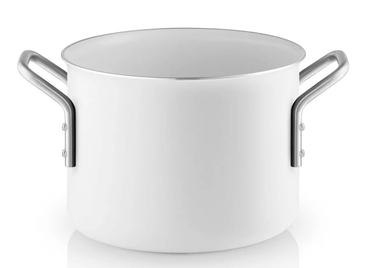 Eva Solo Kookpan White - Ø 16 Cm / 2.5 Liter - Geschikt Voor Alle Warmtebronnen 1