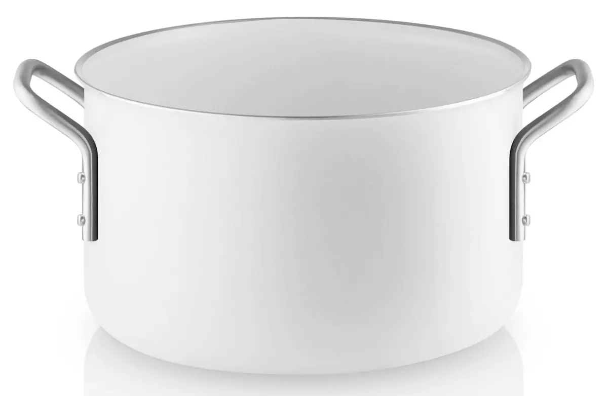 Eva Solo Kookpan White - Ø 20 Cm / 3.8 Liter - Geschikt Voor Alle Warmtebronnen 1