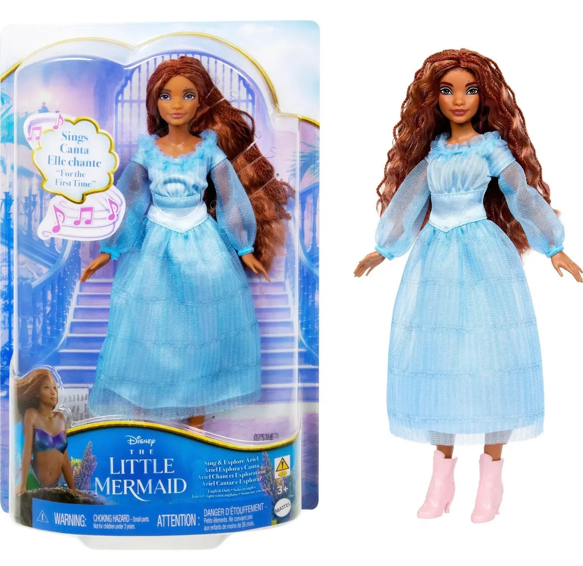 Disney Princess The Little Mermaid Sing & Discover Ariel Fashion Doll 1