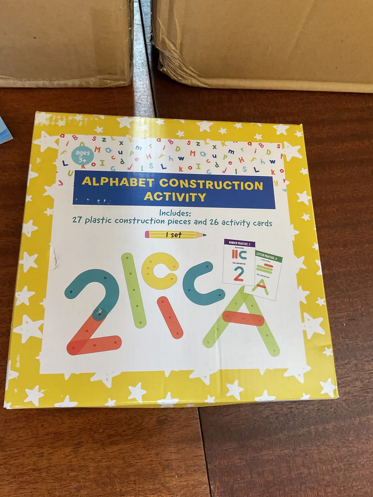 Alphabet Construction Activity 1