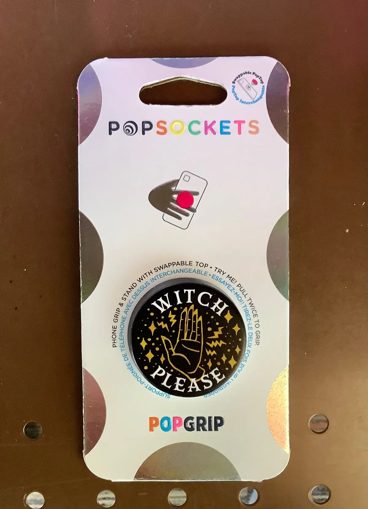 Popsockets Popgrip Cell Phone Grip & Stand- Witch Please 1