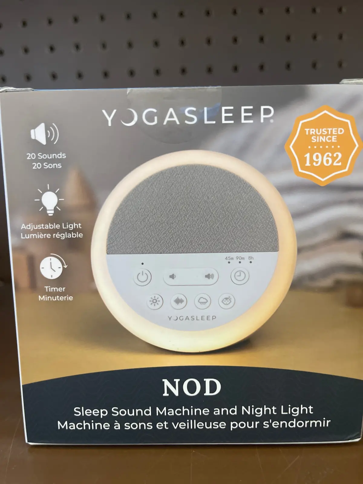 Yogasleep Nod Sound Machine And Night Light 1