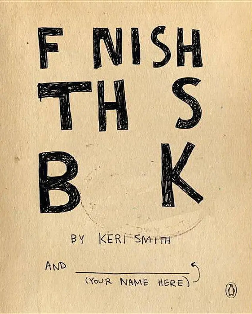 Finish This Book By Keri Smith (Paperback) 1
