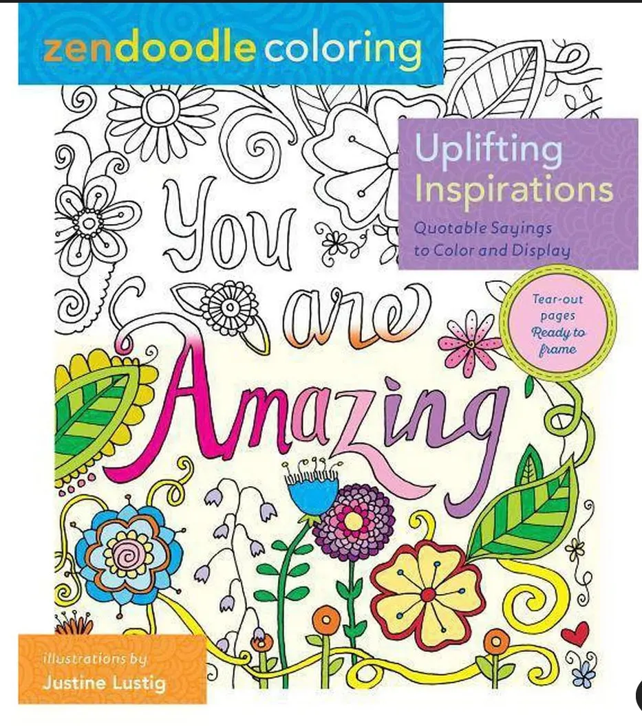 Uplifting Inspirations (Zendoodle Coloring) (Paperback)By
Justine Lustig 1