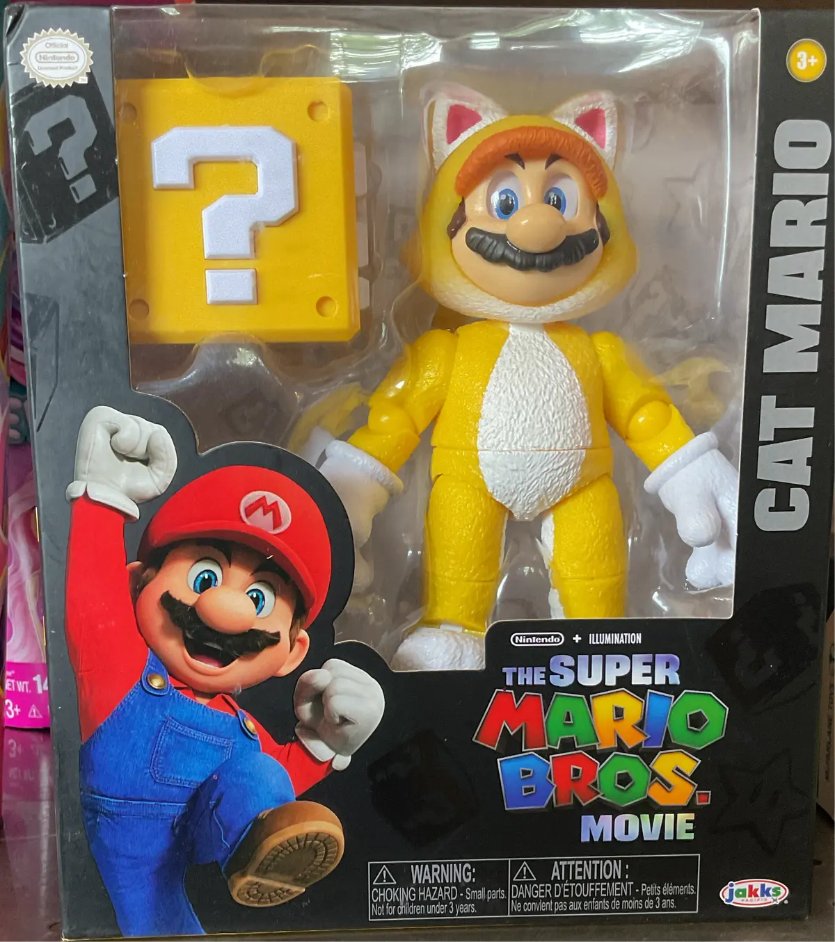 Super Mario Bros. The Movie Cat Mario 5-Inch Figure 1